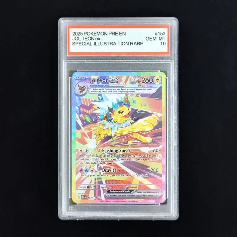 Proxy POKEMON PRE English PRISMATIC EVOLUTIONS #161 UMBREON ex Grade 10 Collection Card Toy — image 13