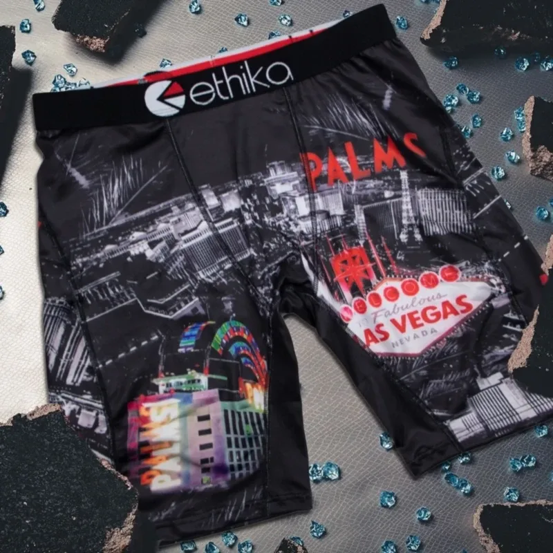 1Pcs Men Underwear Boxers Breathable Mesh Crotch Man Underpants Plus Size Mens Panties L-3XL Printed Men's Boxers Briefs — image 19