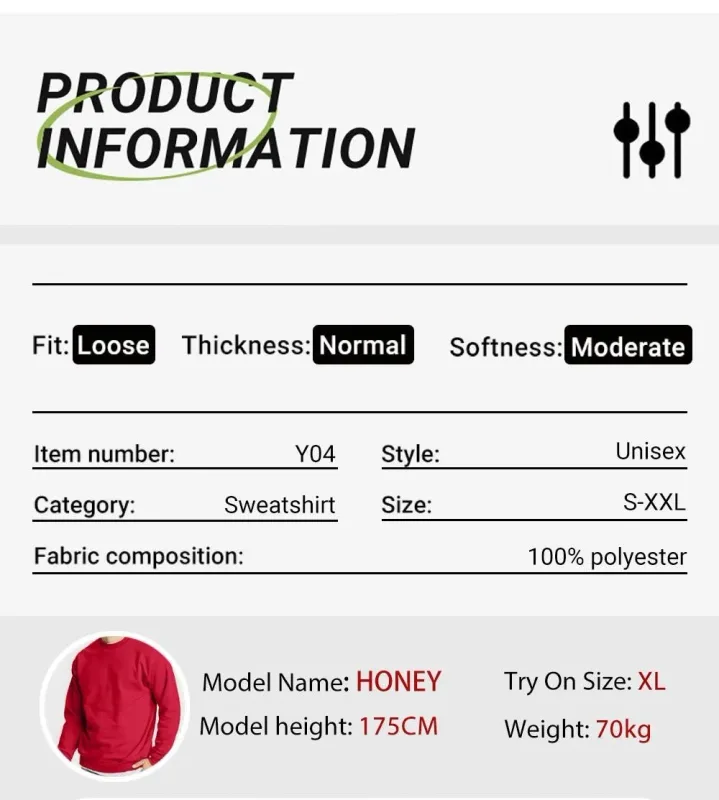 Powerhouse Gym Letter Printing Men Sweatshirts Winter Fleece Warm Hoodie Korean Loose Crewneck Pullovers Hip Hop Male Clothes — image 28