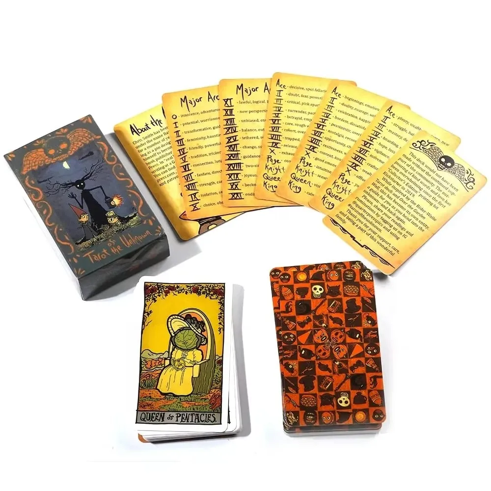 Tarot of the Unknown 78 Tarot Deck Original Tarot Cards For Beginners And E-booklet Divination Tools The Rider Tarot Deck — image 4