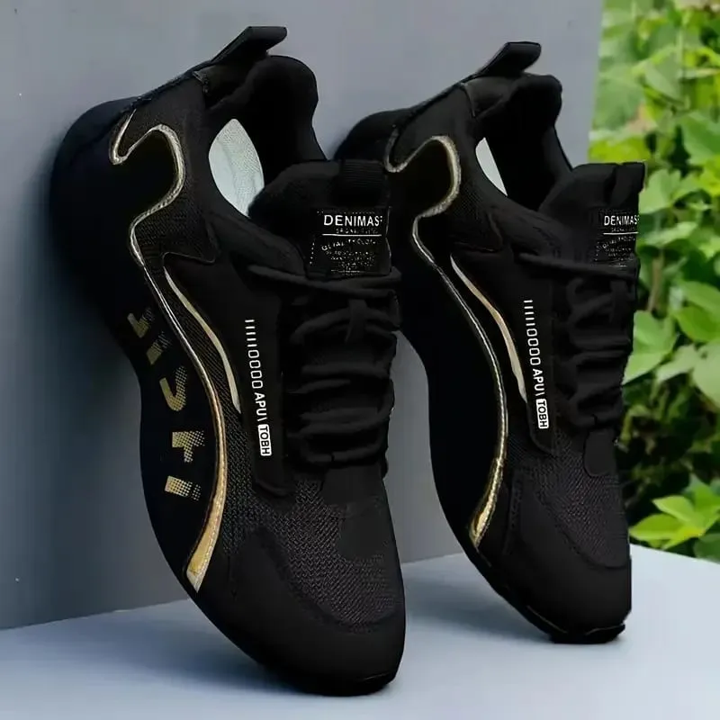 [Breathable | Lightweight] Breathable | Lightweight 1 Pair Men's Training Shoes with Height Increase | Lace-up Comfortable for