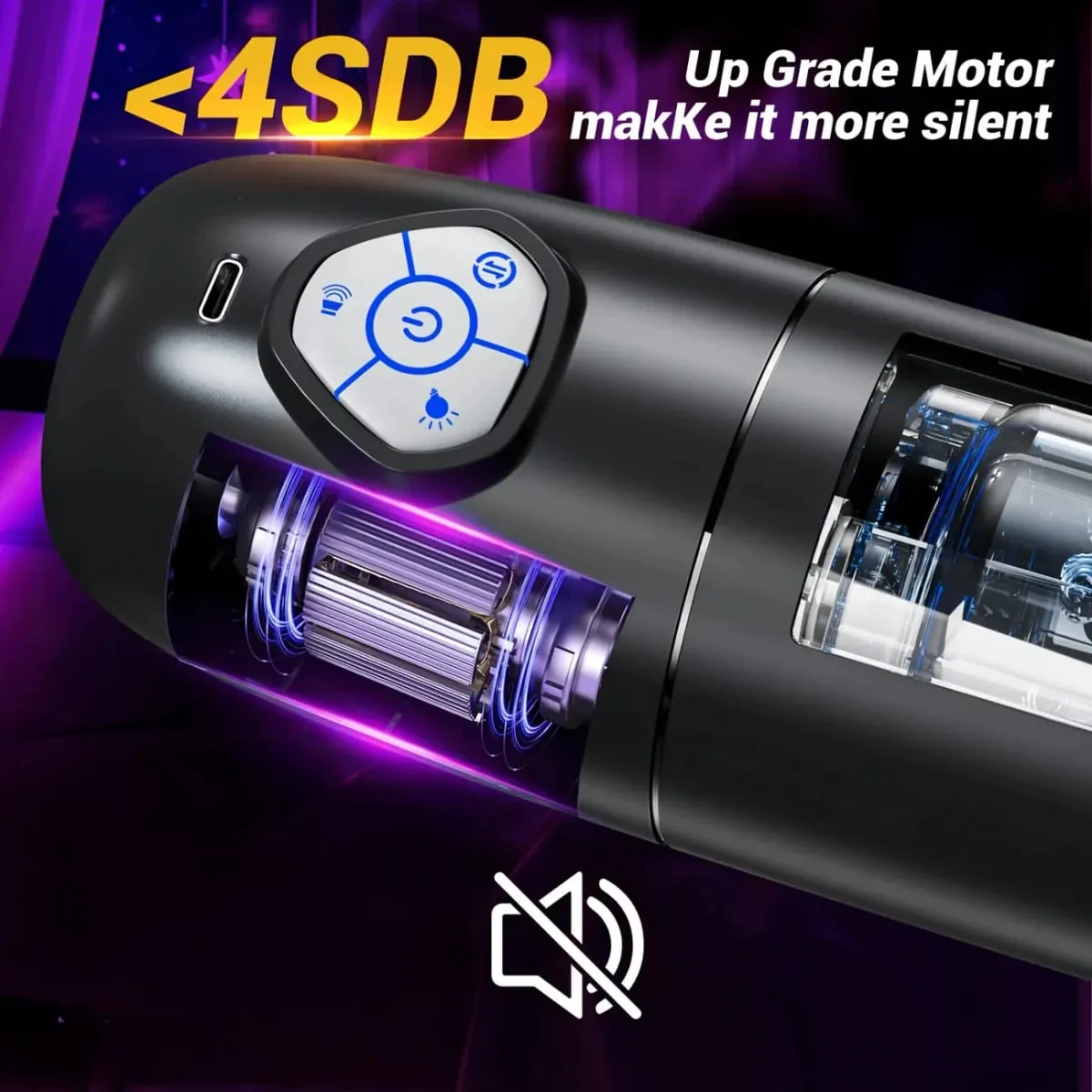 Fully Automatic APP Male Rotary and Telescopic Masturbation Device Penile Desensitization Delay Training Device Adult Sex Toys — image 5