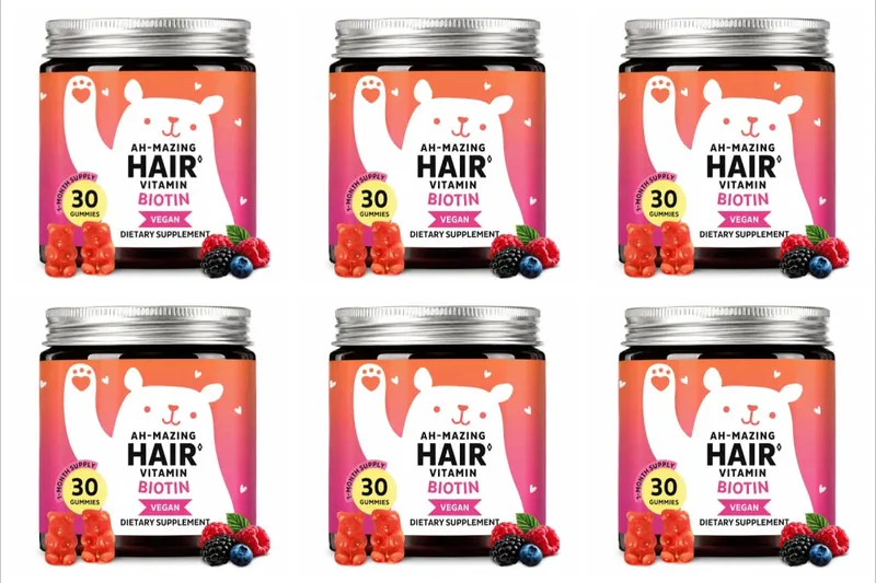 Biotin Gummies 5000 Mcg Hair Skin Nails Support Vegan Beauty Vitamins 30 Gummies Daily Wellness Supplement — image 12