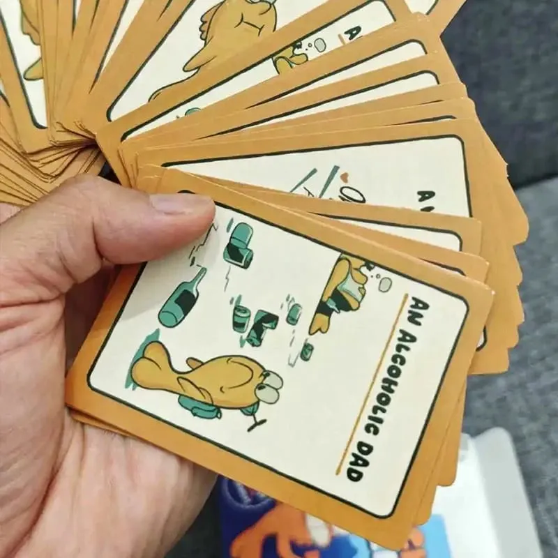 Go Fish Card Game Yourself Fun Gag Gift Hilarious Board Games with A Twist Night Family Interaction Party Game for 2+ Players — image 3