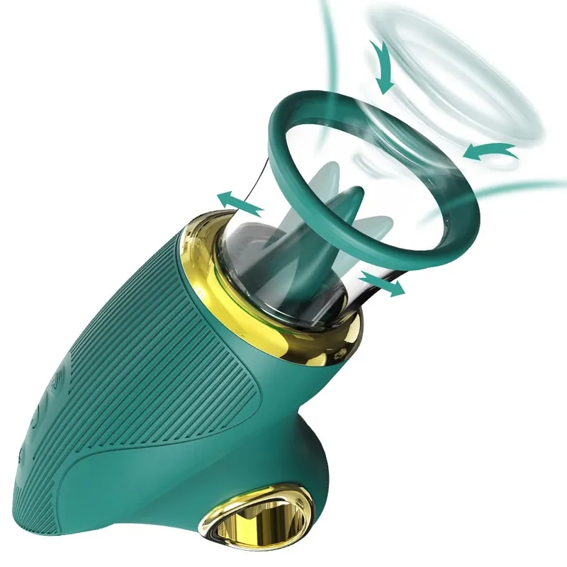 Tongue Licking Vacuum Sucking Vibrator for Women Clit Sucker Nipples Breast Massager Removable Cup Female Masturbation Sex Toy — image 10