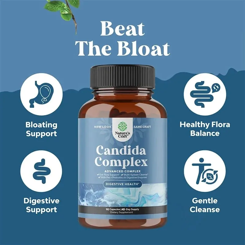 Complexo Candida - Probióticos e Enzimas Digestivas Ingredientes Naturais para Apoiar a Saúde Digestiva e o Equilíbrio da Flora Intestinal — image 6