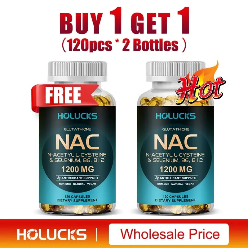 Κάψουλες NAC 1200mg - Υποστήριξη για την υγεία του δέρματος Κυτταρική ενέργεια Αντιοξειδωτική αποτοξίνωση Ενισχύει το ανοσοποιητικό Βελτίωση της πέψης — image 11