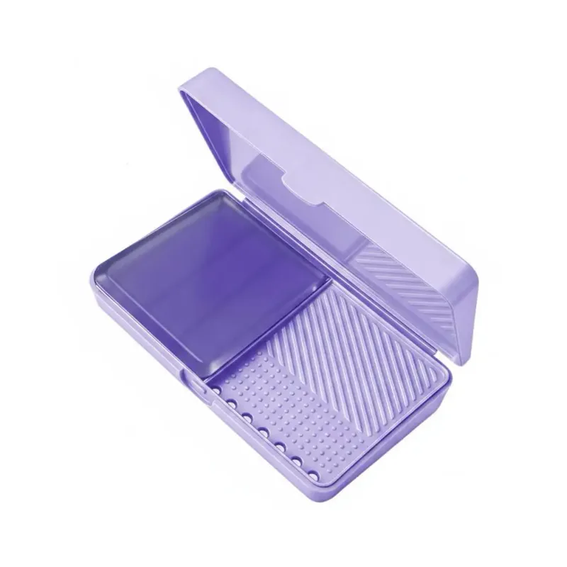 Makeup Brush Cleaning Soap Box Portable Mini Washboard Makeup Brush Cleaner With Soap For Easy Cleaning Brushes Washing Tools