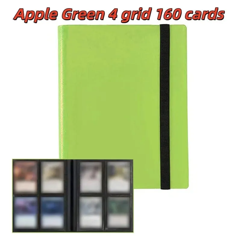 160/360/480/540 Cards Capacity Pocket Holder Binders Albums for CCG MTG Magic Yugioh Board Game Card Book Sleeve Holder — image 35