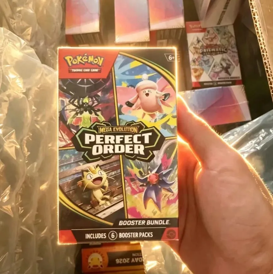 Pokemon Card Mega Evolution Chaos Rising PHANTASMAL FLAMES Scarlet Violet 151 English Booster Battle Transaction DIY Card