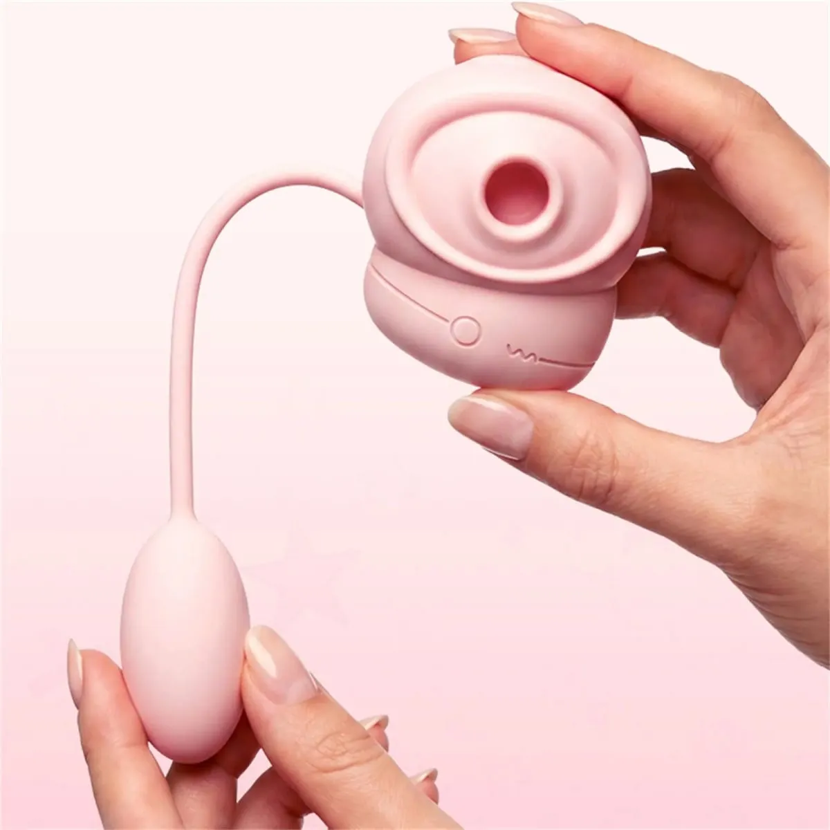 Perangsang Kelentit Telur Silikon Dildo Penggetar tongkat ajaib Usb Boleh Dicas semula Stroker Faraj Dewasa menujah Mainan Seks — image 2