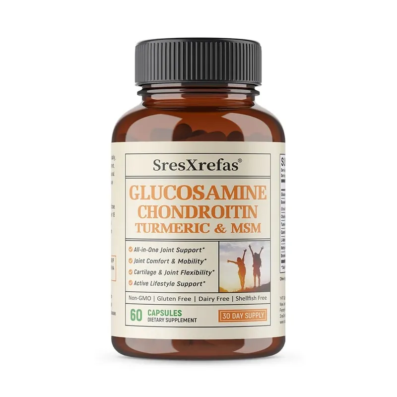 Glucosamine Chondroitin Extra Strength Capsules Joint Support Antioxidant Immune Support Supplement for Adults — image 10