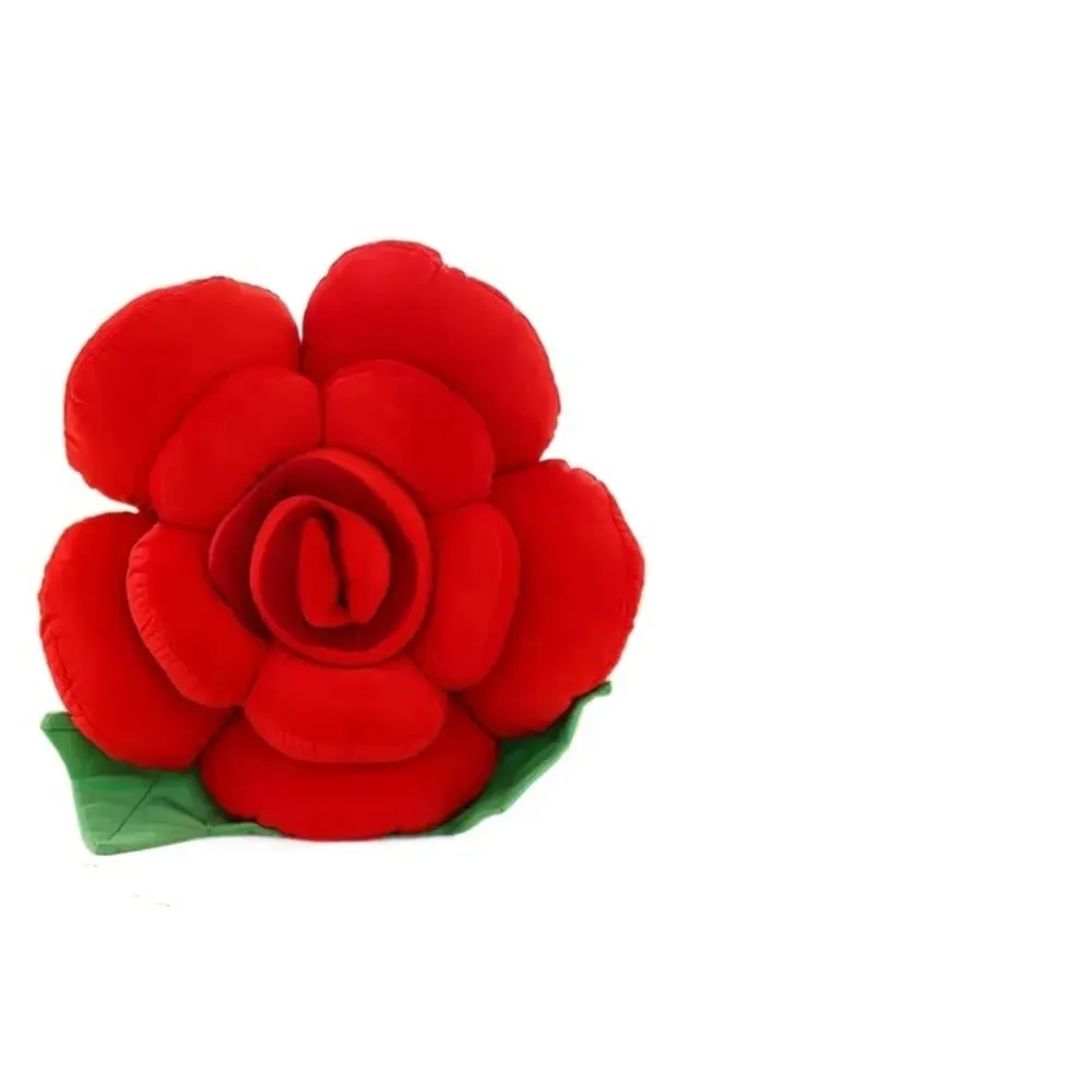 New Large Rose Shaped Pillow Plush Colorful Sofa Flower Cushion Simulated Car Interior Cushion Plush Toys