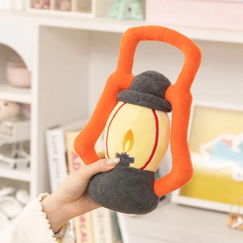 Outdoor Humanoid Camping Light Mat Plush Pillow Stuffed Kawaii Plushie Decor Gift