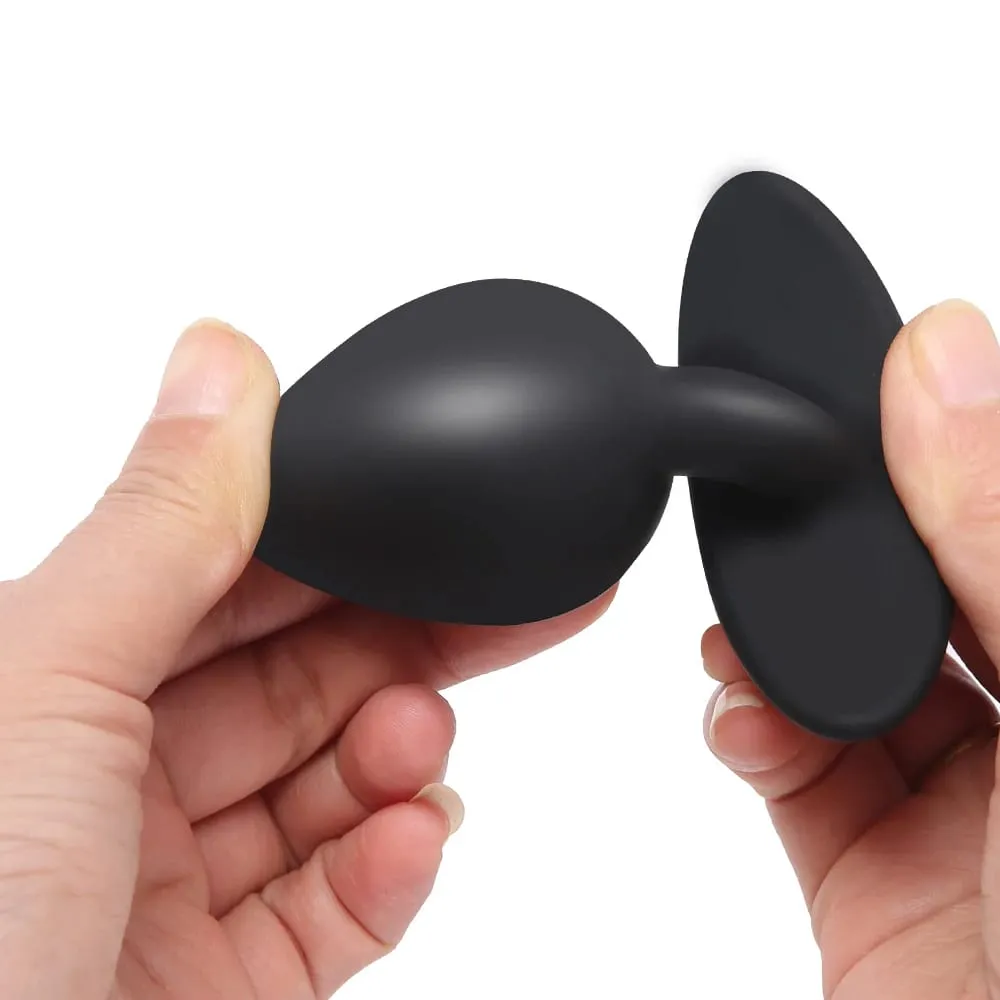 1pc Silicone Anal Plug Built-in Balls Beginner to Senior Size Buttocks G-Spot Massage Adult Sex Toys — image 5