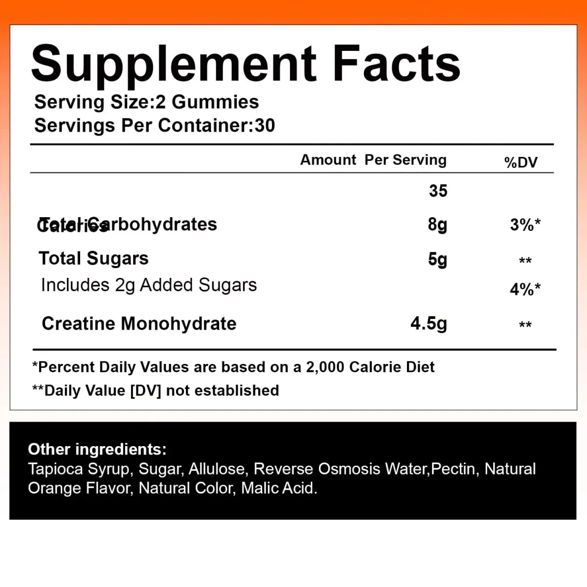 Creatine Monohydrate Gummies 4500mg - Boost Energy Build Muscle Mass and Improve Athletic Performance — image 7