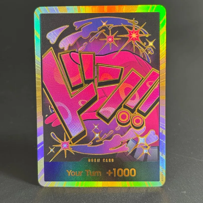 10PCS DON OPCG English TCG Gold DON!!! Collection Cards Zoro Ace Doflamingo Rebecca FOIL NM Refraction Flash Cards ToyGifts OPCG — image 35