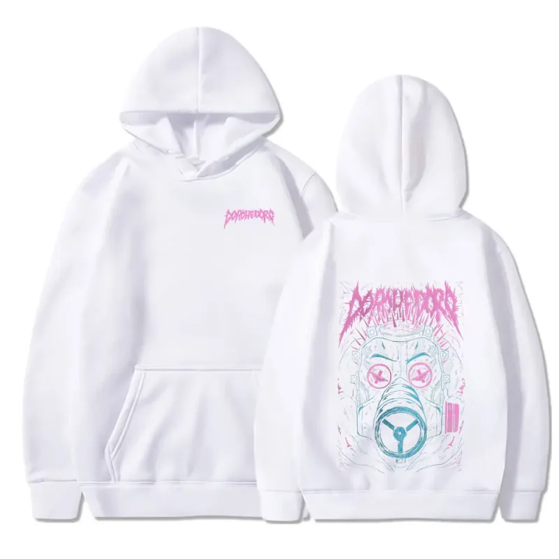 Anime Dorohedoro Print Hoodies Kaiman Welcome To Chaos Japan Manga Sweatshirts Men Women Tops Casual Oversized Style Streetwear — image 3