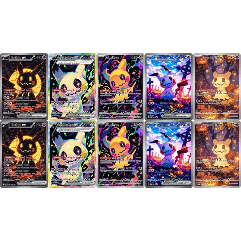TCG Collection Cards Mimiku DIY High Quality Self Made Single Card Classic Game Anime Card Gift Toy — image 7