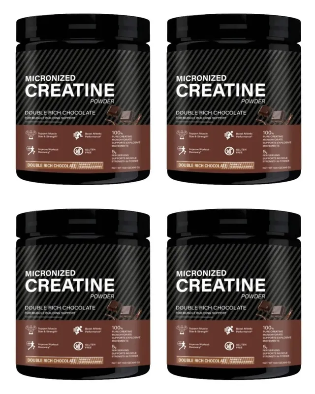 Creatine Monohydrate Powder Chocolate Flavor 10.6 OZ Improve Athletic Performance and Promote Muscle Recovery After Exercise — image 10