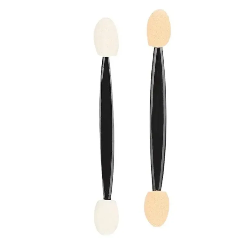 Double Sided Eyeshadow Applicators In Bulk Sponge Eye Shadow Brushes Disposable Mini Makeup Brushes Wholesale Cosmetic Tools
