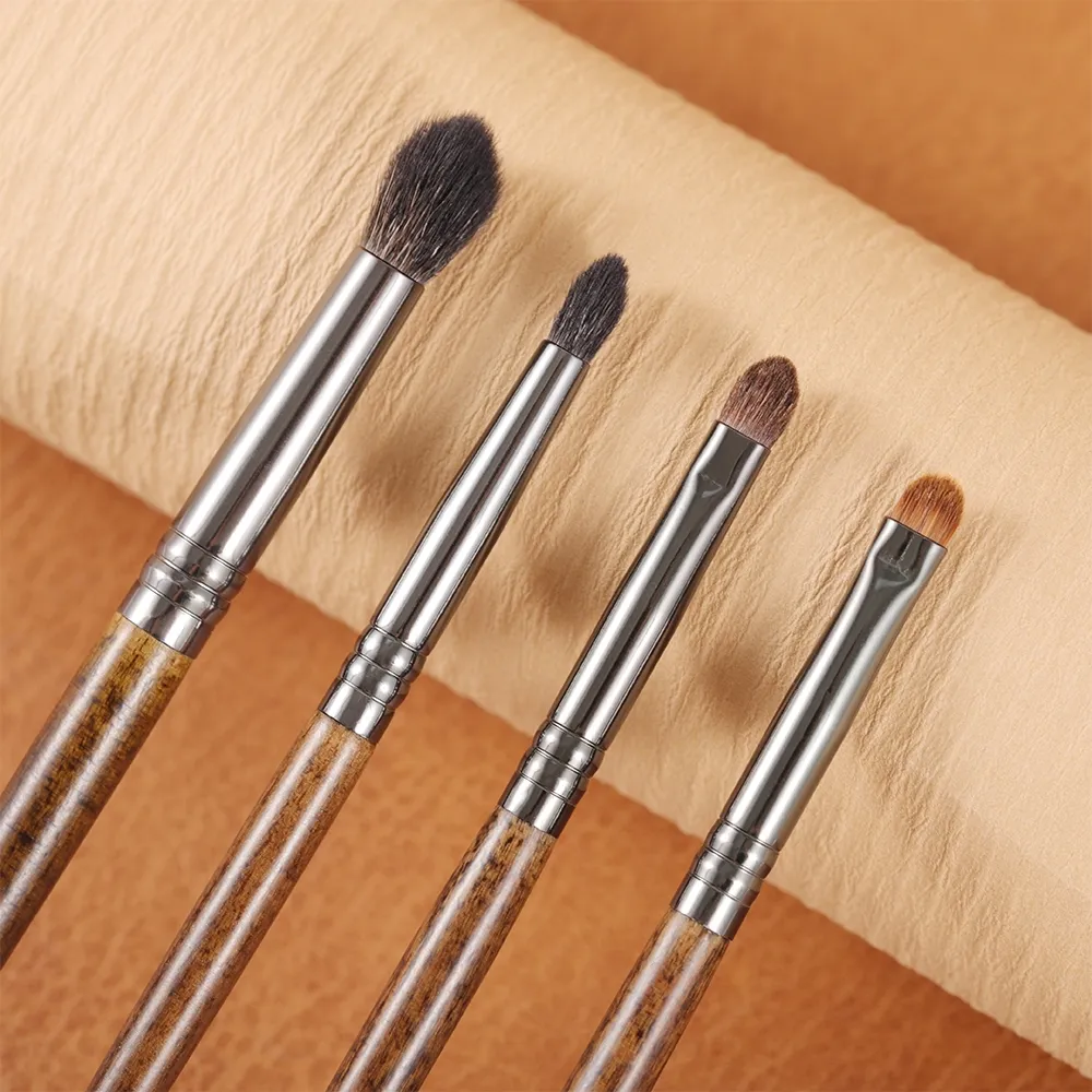 OVW 4PCS Eye Makeup Brushes Details Brushes for Precision Application Beauty Cosmetic Tools Set — image 2
