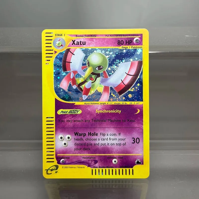 Kad PKM Charizard Steelix Celebi Kad Kerajang Tunggal Magneton Gengar Kad Koleksi Permainan Klasik Kad Proksi PTCG — image 37