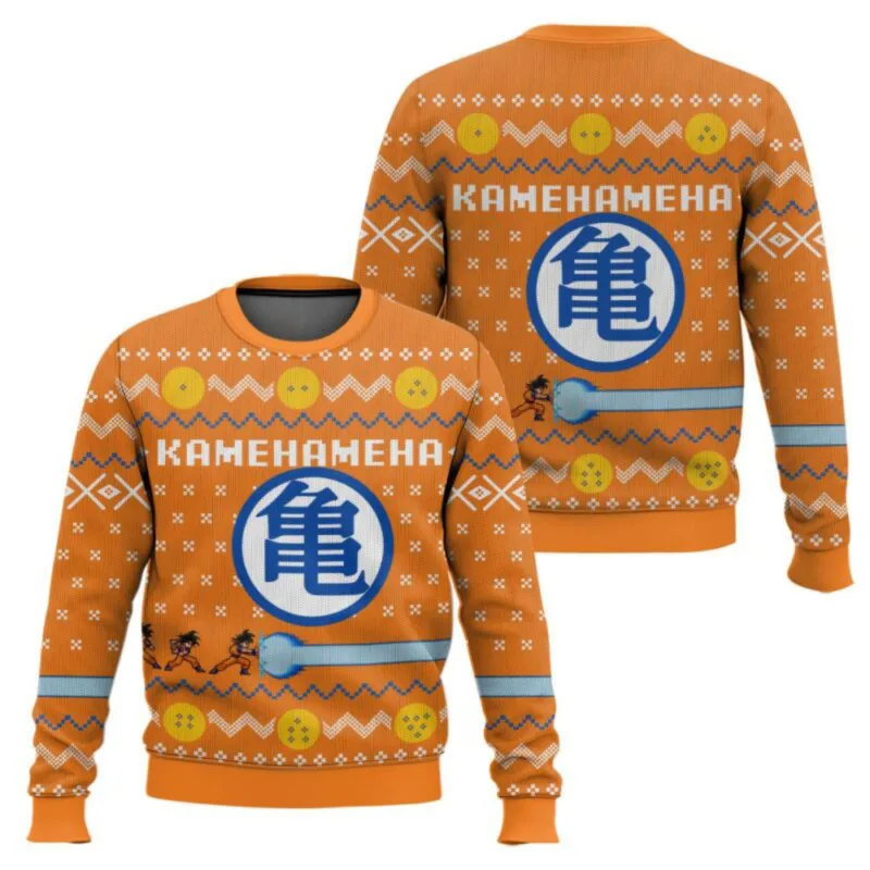 New sweater, Japanese anime, Luffy, Robin, Bandai, One Piece, 3D hoodie, Christmas sweatshirt, men's round-neck T-shirt — image 2