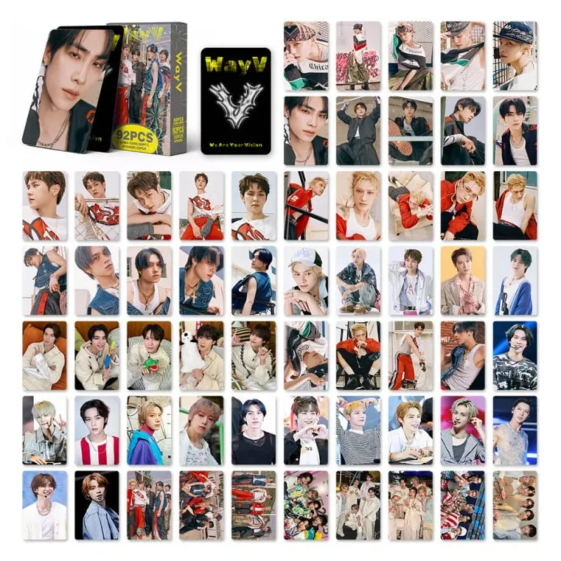 92Zhang XiaokaWayVWeishen Collection Photo Card FansKPOPPeripheralLOMOMini truck — image 2