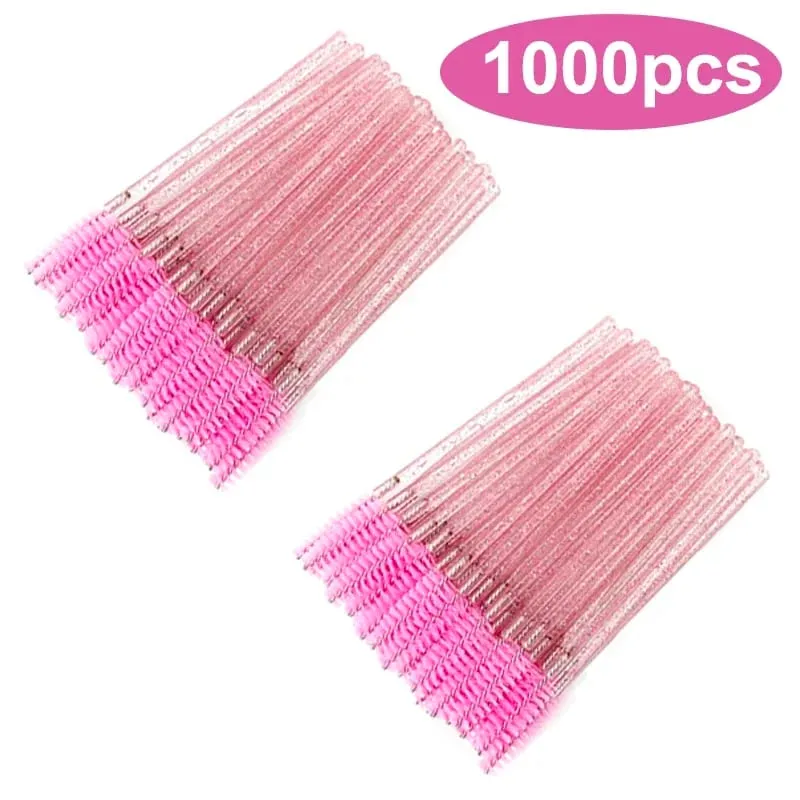 Wholesale Eyelash Brush Mascara Wands Wholesale Spoolies Eyebrow Lash Cleaning Brushes Applicator Makeup Tools 50/1000/2000pcs — image 9