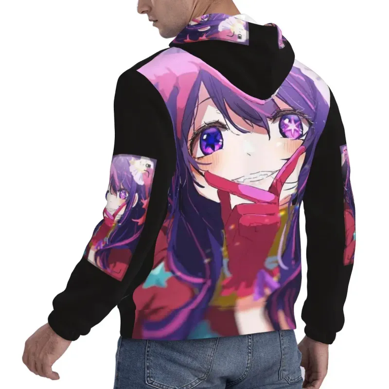 Oshi No Ko Anime Kawaii Hoodies Hip Hop Pullover Autumn Winter Men Women Sweatshirts Long Sleeve Tops — image 10