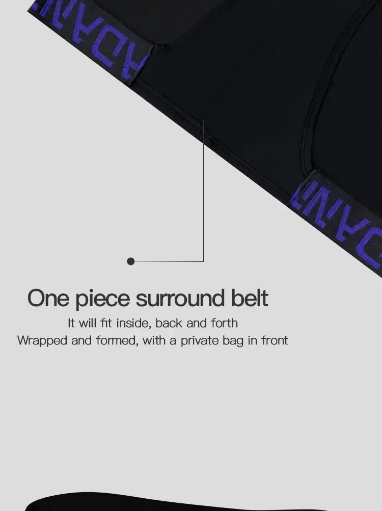 1PCS Men's ADANNU Modal Triangle Briefs Letter Waistband Soft Breathable Underwear — image 6