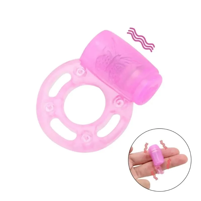 Cock Ring Vibrator Vibrating Clitoral Stimulator Strong Penis Erect Rings Erection Enhance Sex Ability Product Sex Toys For Men — image 3