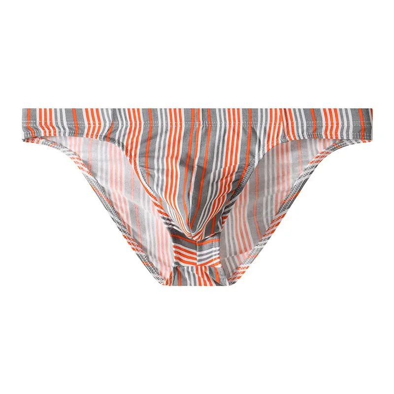 2PCS Briefs Striped Soft and Comfortable Breathable Personality Fashion Young Men's Underwear — image 5