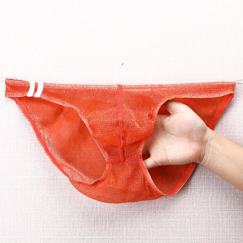 Cuecas masculinas ultrafinas de malha baixa cintura respirável — image 26