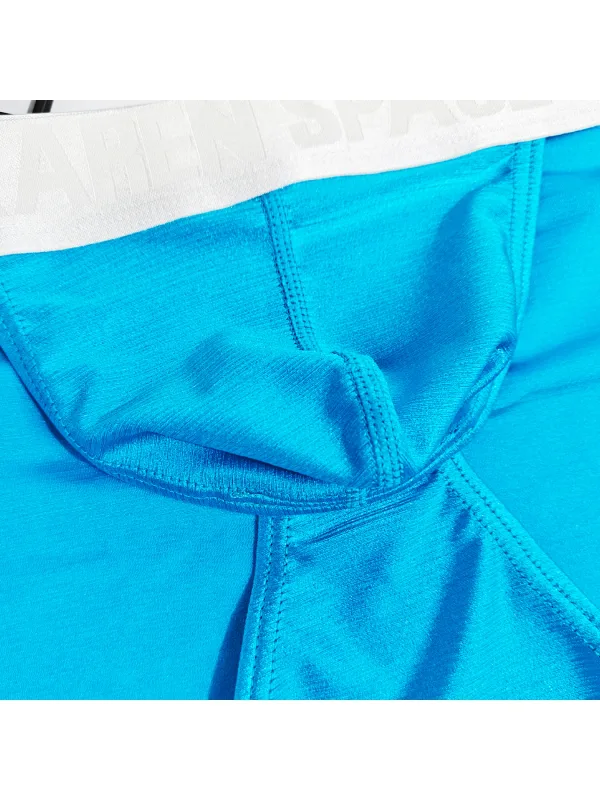 Men's Solid-Color Low-Waist Triangle Underwear Breathable Sexy Bottom Pants Trendy 1-Piece Set Mature Style Promotional Price