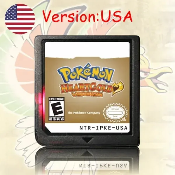 Pokemon Series DS Game Cartridge Diamond Platinum Pearl HeartGold SoulSilver Black White Multilingual for NDS/2DS — image 4