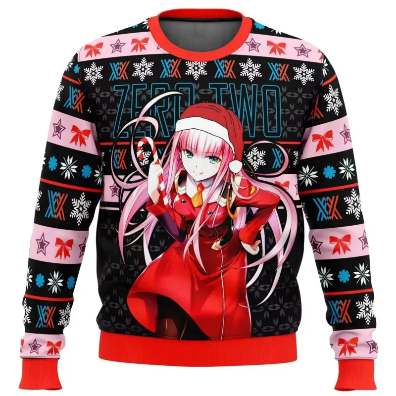 Anime One Piece Luffy Navidad feo suéter 3D sudadera Tops Otoño Invierno Cosplay Santa Claus suéteres regalo — image 11