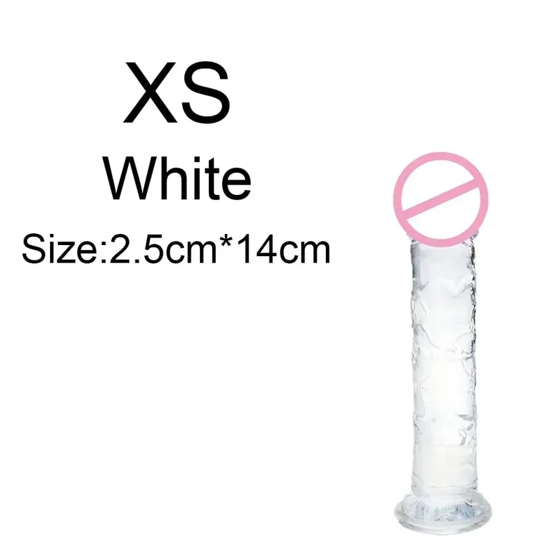 Super Cheap 6 Sizes Realistic Soft Jelly Dildo Butt Plug Anal Plugs Adult Sex Toy for Women and Men Vaginal and Anal Masturbator — image 16