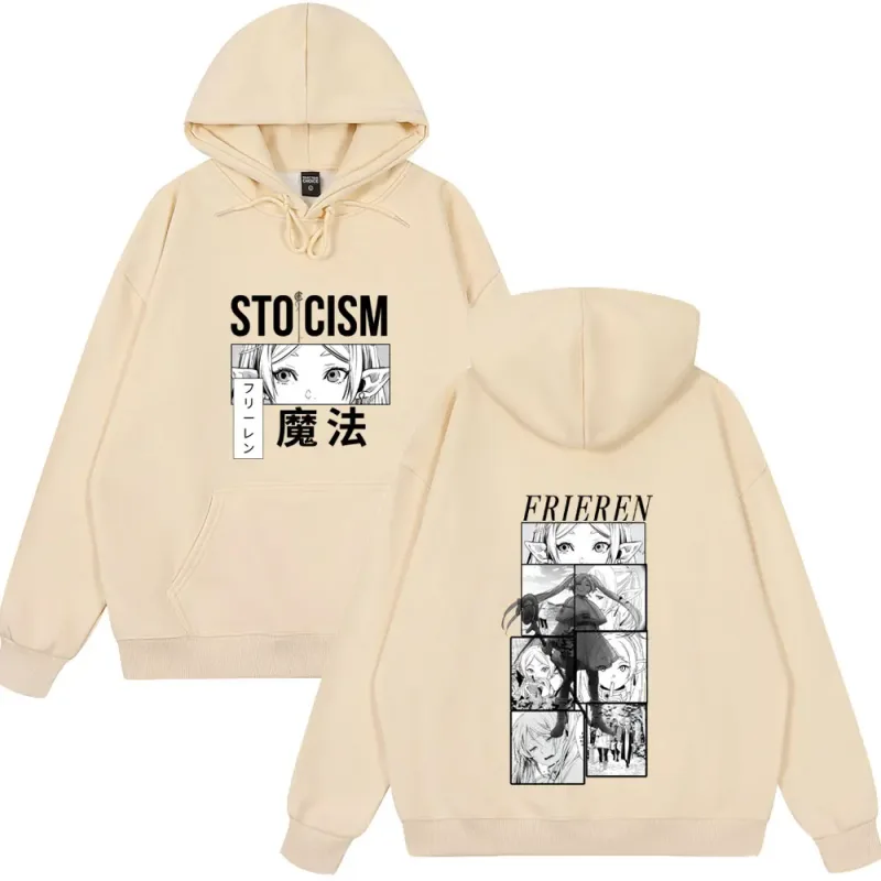 Anime Frieren: Beyond Journey's End Hoodies Men's Women Clothing Fashion Casual Hoodie Hip Hop Couple Style Clothing Sweatshirts — image 9