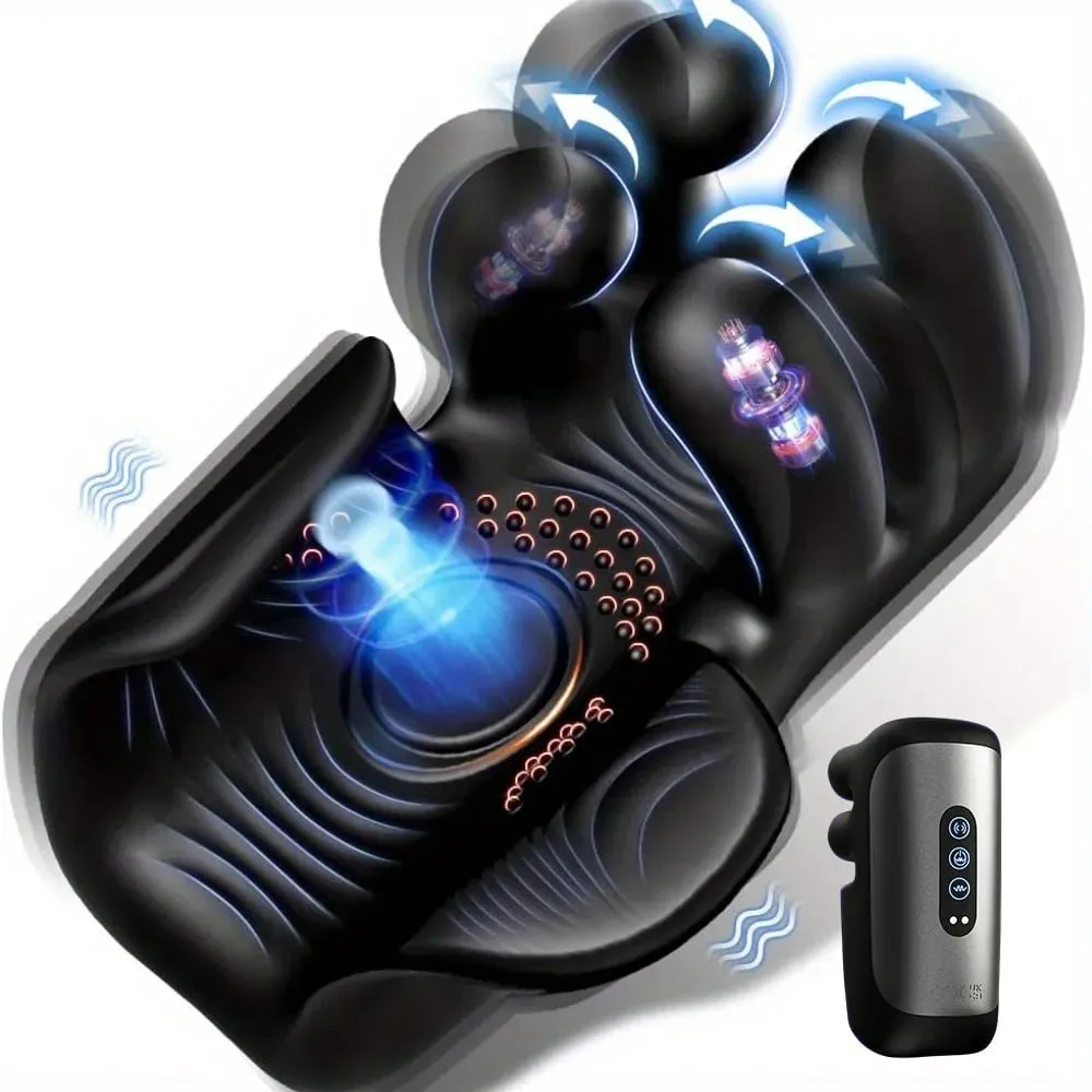 Vibrator For Men Tapping Flapping Glans Massager Sex Machine Penis Delay Trainer Automatic Male Masturbator Sex Toys for Adult — image 1