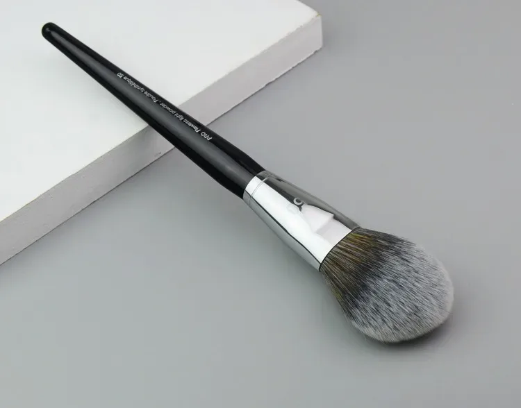 1 piece Pro Round Powder Makeup brushes Setting Make up brush Powder Contour synthetic Hair Angled Foundation wood handle — image 10
