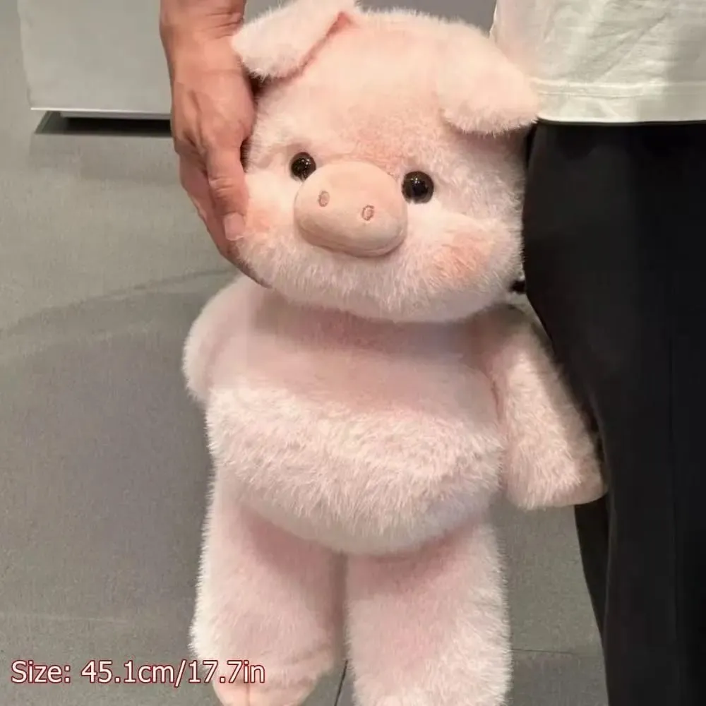 Creative Gift Soft Pig Stuffed Animal Plush Pillow Emotional Support Cute Plush Toy 17.7inch Plush Pillow — image 7