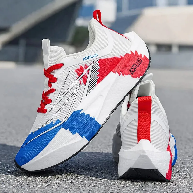 NEW Men's Cushioning Running Shoes Lightweight Athletic Casual Sneakers Male Non-Slip Sports Shoes Outdoor Travel Walking Shoes — image 5