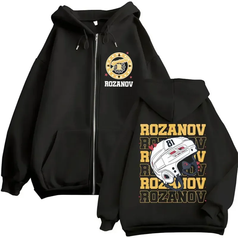 Heated Rivalry Ilya Rozanov 81 Boston Raiders Merch Zipper Hoodies Men's Women Clothing Fashion Zip Up Sweatshirts Jackets Coats — image 23