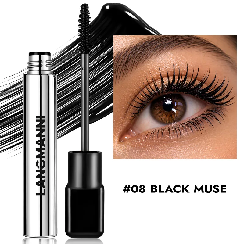 Colorful Blue Mascara Lengthens Eyelashes Extension Thick Fiber Curling Waterproof Green White Pink Black Eye Makeup Cosmetics — image 14