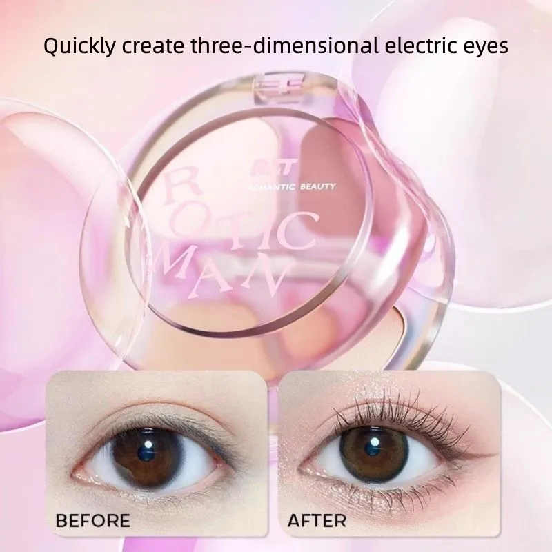 Luo Xiaoman Four-Color Palette Practical Daily Highlight Eyeliner Pen Brightening Korean Style Atmosphere Eye Makeup Eyeshadow — image 7