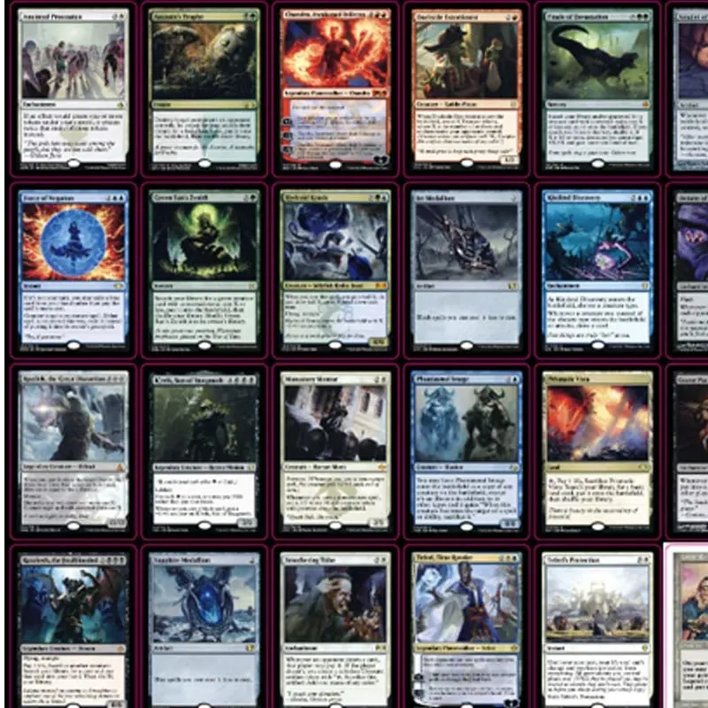 54 Pcs Black Core Cards P9 Dual Land Fetch Land Shock Lands Cards