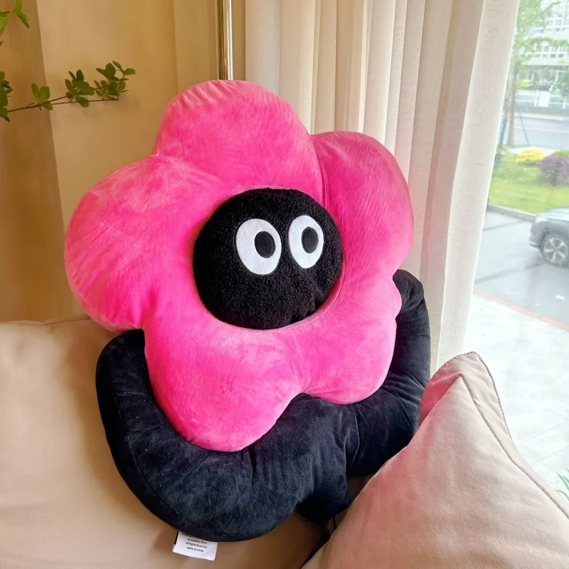 Người Nổi Tiếng Nữ Tính Hoa Gối Sofa Trang Trí Kawaii Gấu Mèo Đệm Thú Nhồi Bông Cầu Vồng Hoa Vòng Thỏ Sang Trọng Đồ Chơi Giáng Sinh — image 14