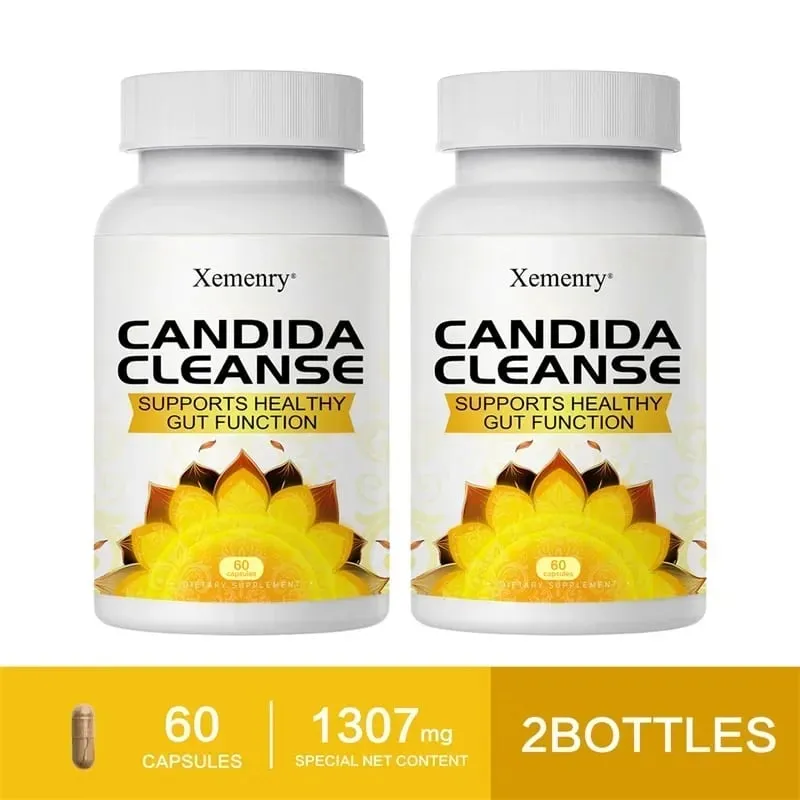 Candida Cleanse - Promuove la pulizia e la disintossicazione intestinale, migliora la digestione e allevia la stitichezza e il gonfiore